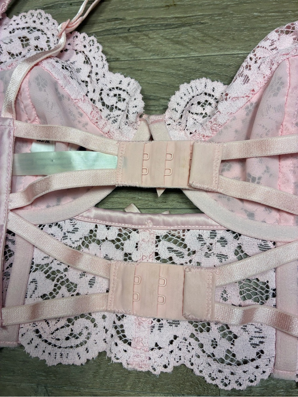 For Love and Lemons Creamsicle Lace Bustier Top - Picture 10 of 12